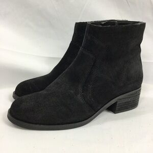 Gibson Latimer Nancyna Black Suede Ankle Boots